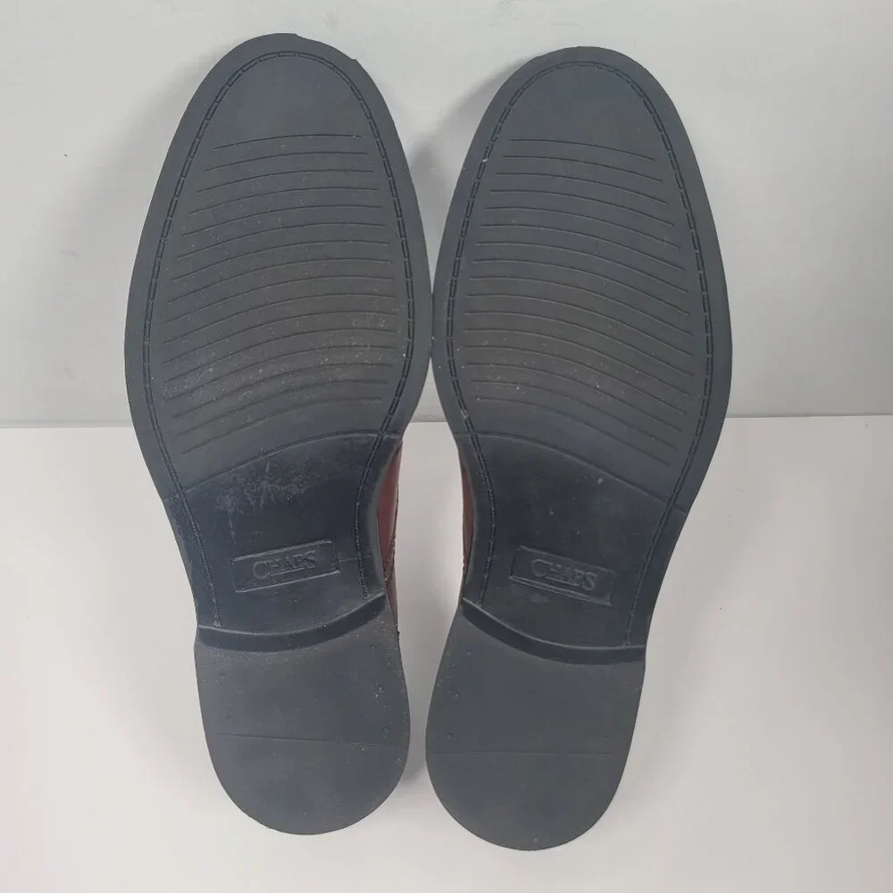 Chaps Men's Brown Oxfords Dress Shoes 96-26852 11M - Picture 7 of 8